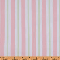 IB728 - pink, light lime green stripe