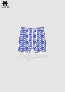 DYE STAR PRINTED MAN BOXER - MD264