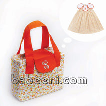 Pretty floral kid bag for girls - KB 03