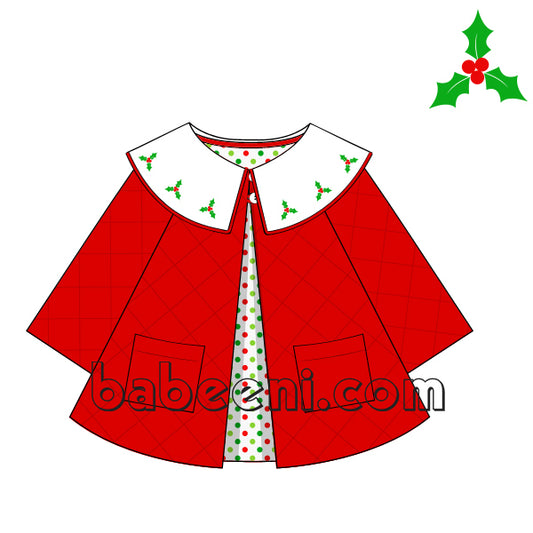 Delightful Holly Quilted Coat for Infants - QC 38