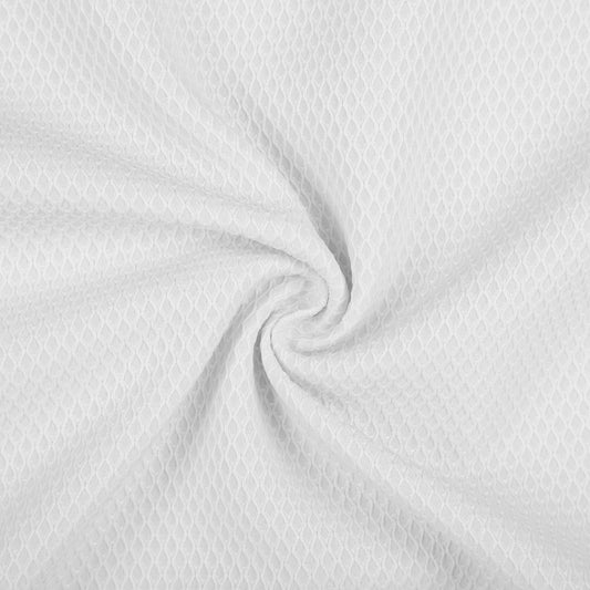 HC10- White honeycomb fabric