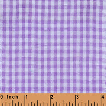 XB47 - Lavender medium gingham seersucker