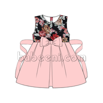 Cute floral girl dress - DR 2690