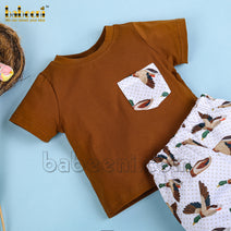 Mallard printed boy clothing - BC 951