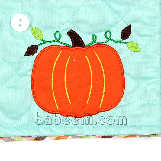 Quilted Pumpkin Children Coat - QC 83