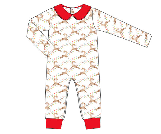 K358- reindeer, light knit printing 4.0