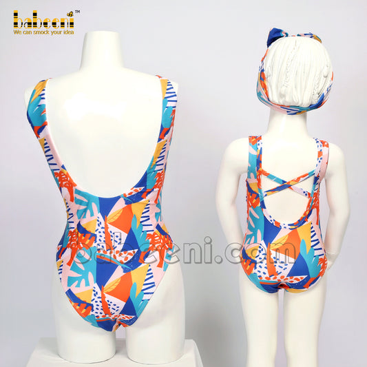 Sea color family matching swimwear - FW 01