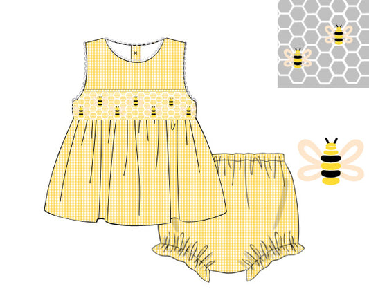 B19.1 - Yellow gingham