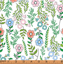 PP12 - multi - colored wild floral fabric printing 4.0