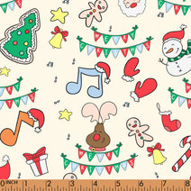 PP65-Christmas pattern fabric 65 printing 4.0