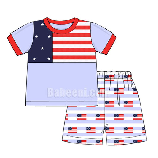 Cute American boy short set - BC 808