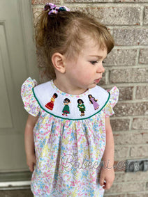 Princess smocked dress