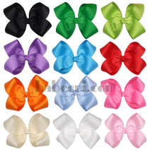 Beautiful grosgrain ribbon bow for girls- HB 52