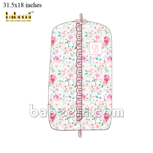 Letter hand smocked garment bag – QA 38