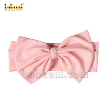 Cool pink seaside baby girl bow - HB 94