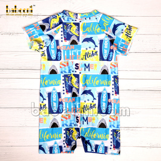 Ocean life boy swimwear - FWB 01