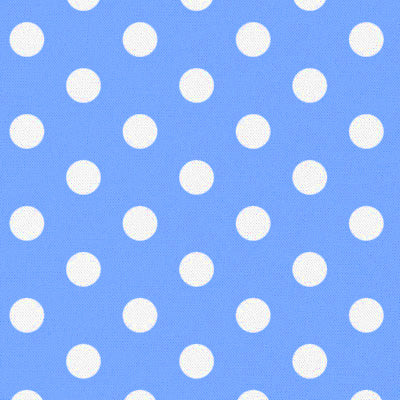 D 49.0 - Blue polka dot