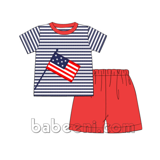 Beautiful Independent knit two-pieces for little boy- BBC 791