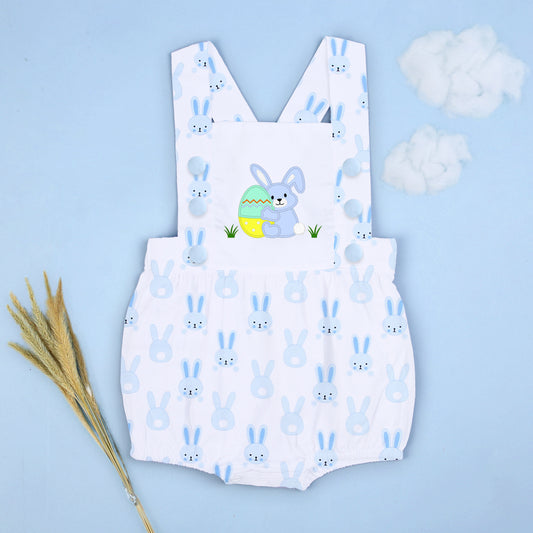 Applique bunny blue bubble – BC 988