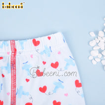 Heart printed boy underwear - UB 02