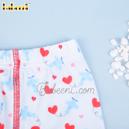 Heart printed boy underwear - UB 02