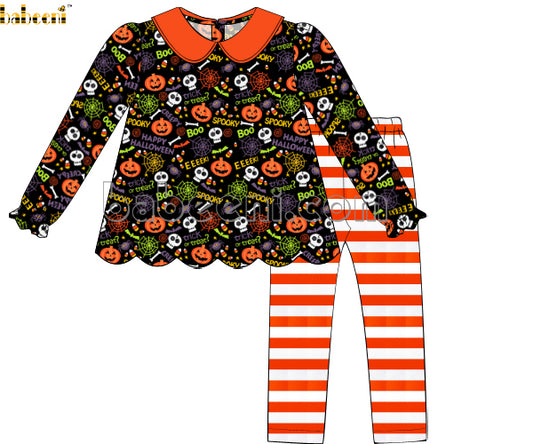 Halloween girl two piece set - KN 207