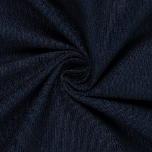 KH06- Dark navy khaki plain fabric