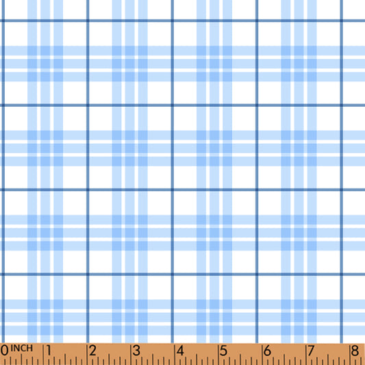 PP188 - blue white plaid 1 print 4.0