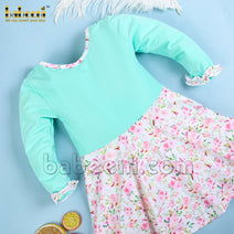 Mint dress for little girls DR 3290