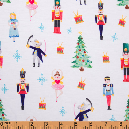 K240- Ballerina, Nut Cracker knit printed 4.0