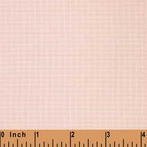 P16- Pink with white windowpane fabric