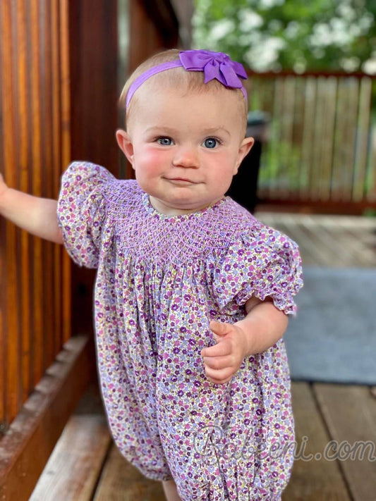 Geometric smocked bubble