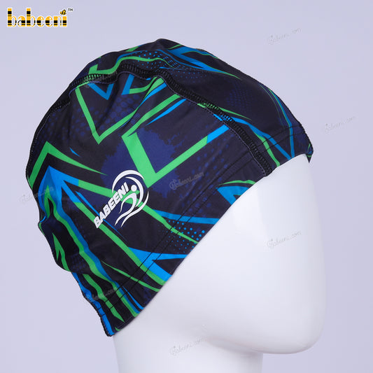 Abstract Pattern Babeeni Men Swim cap - SC 07