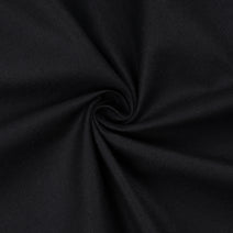 KH05- Black khaki plain fabric