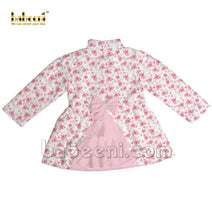 Elegant cherry blossom floral  windbreaker jacket - WJ 06