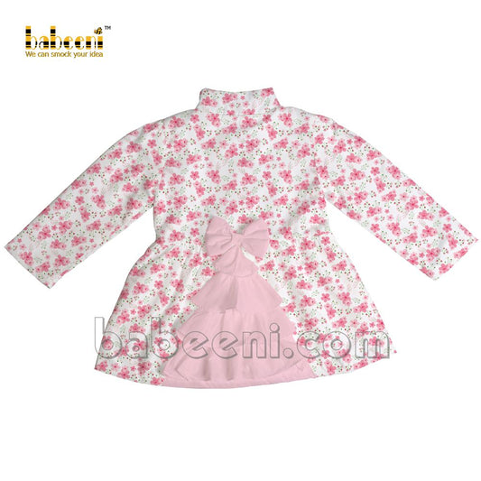 Elegant cherry blossom floral  windbreaker jacket - WJ 06