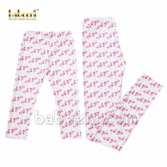 Flamingo mommy and daughter legging set- MM 88