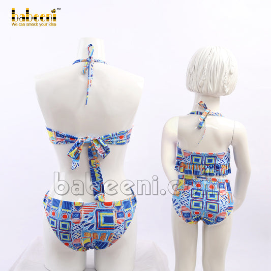 Mosaic picturesque family matching swimwear - FW 05