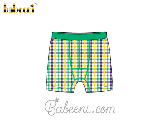 Nice check boy underwear - UB 08