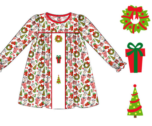 PP60-Christmas pattern fabric 60 printing 4.0