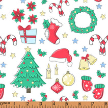 PP53-Christmas pattern fabric 53printing 4.0