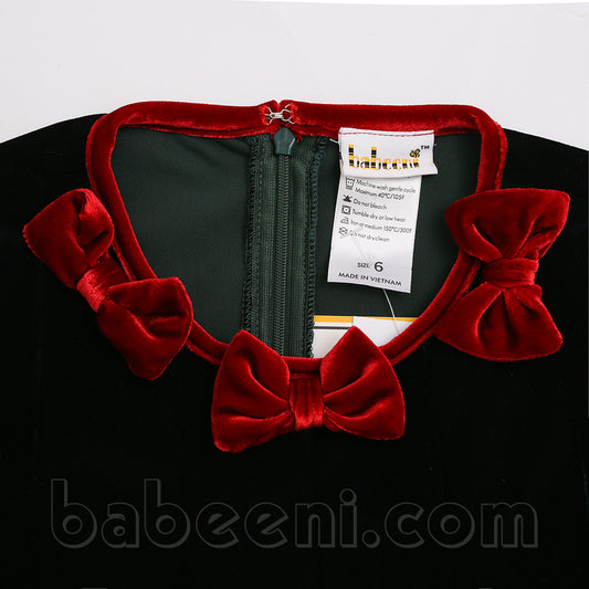 Adorable girl velvet pants set - DR 2805