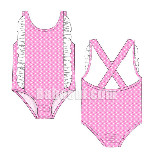 Polka dot girl swimwear - SW 461