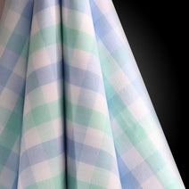 M59 - Mint and Blue fabric