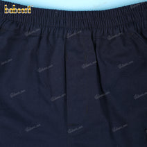 Black Khaki Short For Boy - BT68