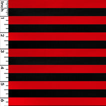 K19.0 - Black red stripe knit