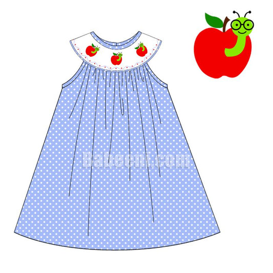 Nice bookworm smocked dress - DR 2744