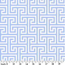 G6.0 - Blue greek key pattern