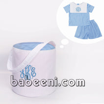 Nice white kid bag for baby boy - KB 14