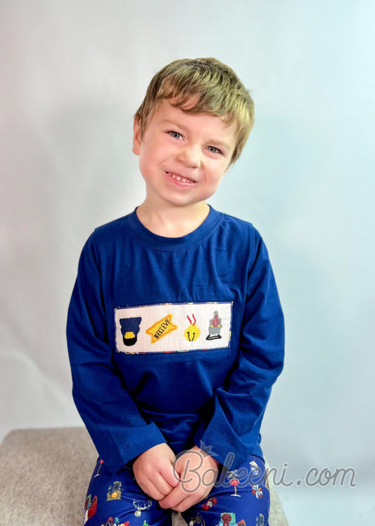 Nice smocked boy set